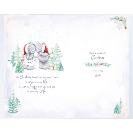 Lovely Fiancee Luxury Me to You Bear Christmas Card Extra Image 1